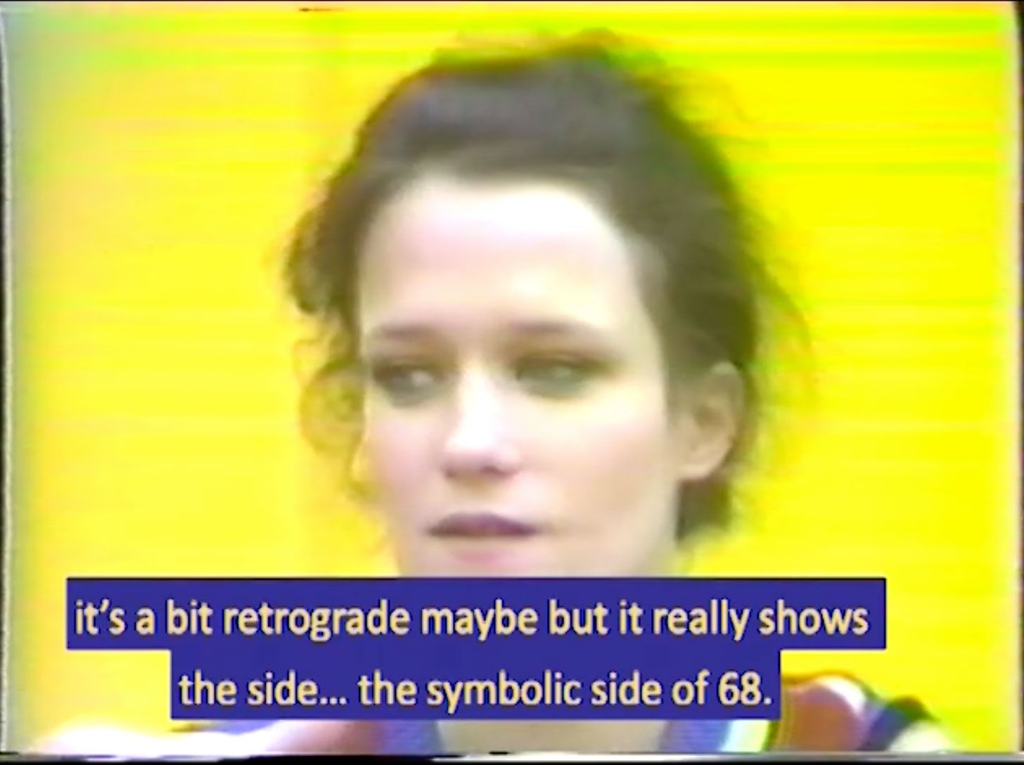Michel Auder, May ‘68 in ‘78, 1978 (2019), edited by Michael Stickrod (video still)