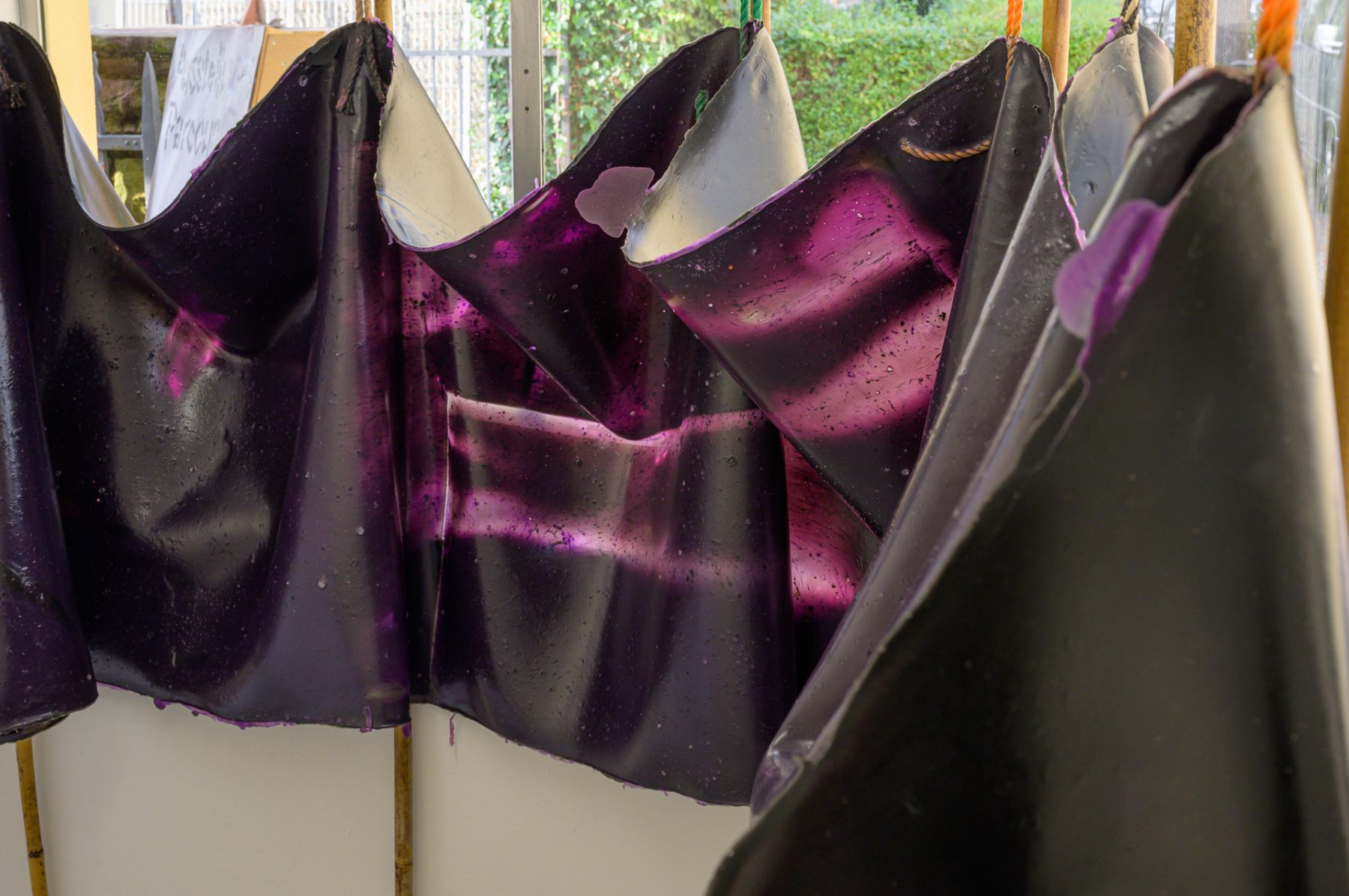 Liesl Raff, Installation view, Pförtnerhaus, Biennale für Freiburg #1, Photo: Marc Doradzillo