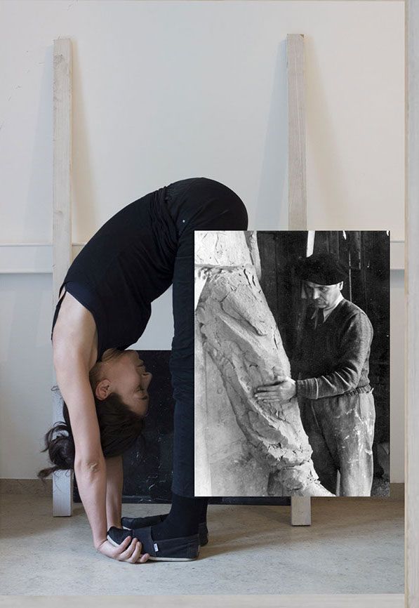 Luiza Margan, RESTAGING MONUMENT, 2014