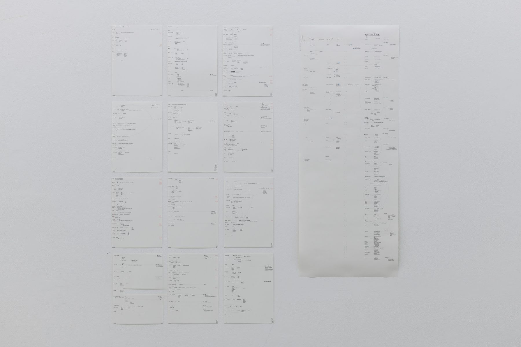 Patrizia Bach, TRANSLATION DRAWINGS (WORKING TITLE), 2016 (ongoing), Biennale für Freiburg #1, Photo: Marc Doradzillo
