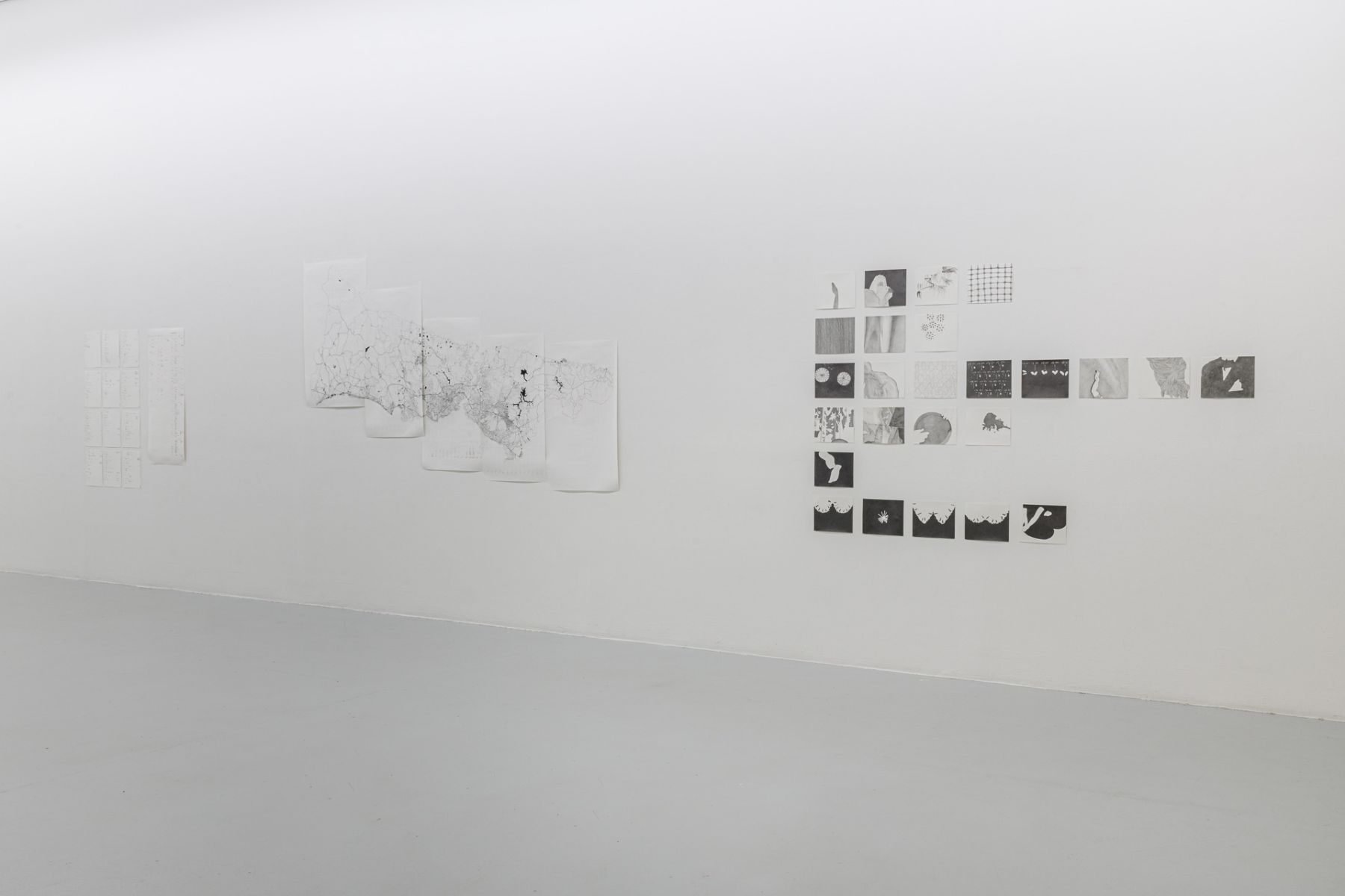 Patrizia Bach, Installationsansicht Kunstverein Freiburg, Biennale für Freiburg #1, Foto: Marc Doradzillo
