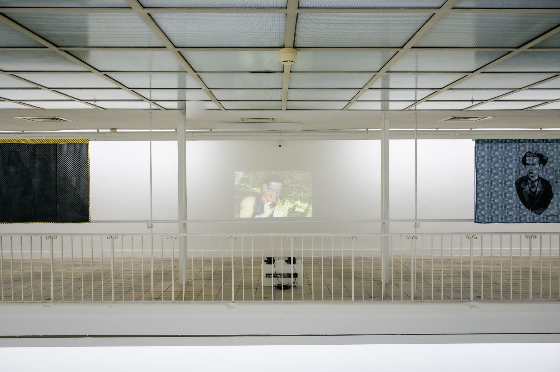 Philipp Gufler, Installation view Kunstverein Freiburg, Biennale für Freiburg #1, 2021, Photo: Marc Doradzillo