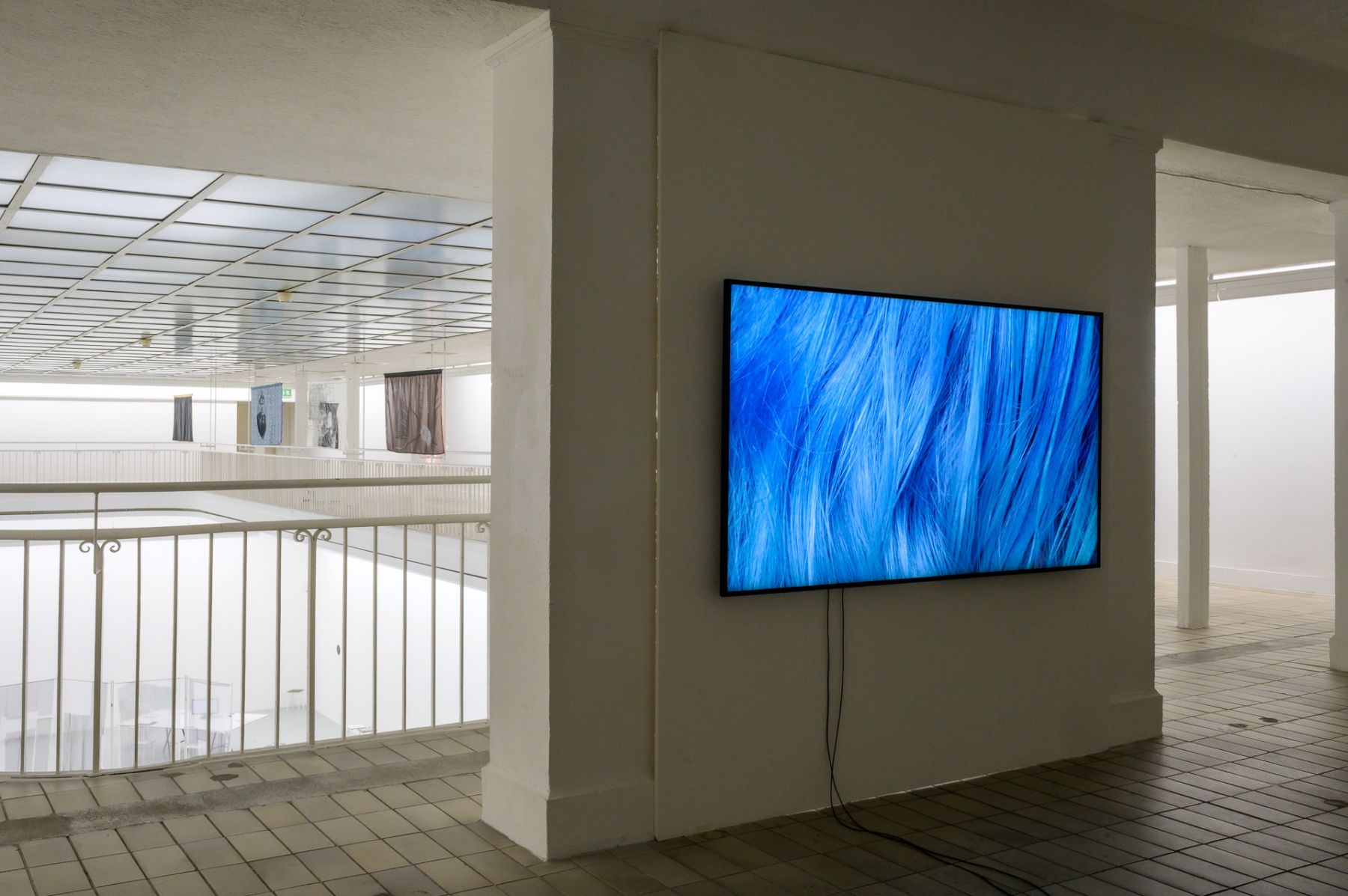 Vika Kirchenbauer, Installationsansicht Kunstverein Freiburg, Biennale für Freiburg #1, 2021, Foto: Marc Doradzillo