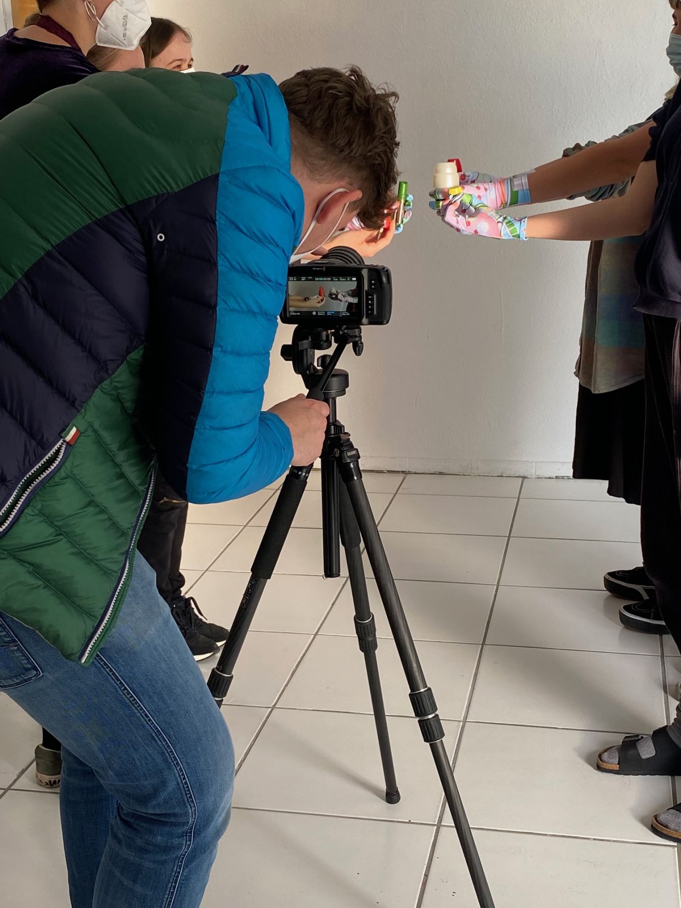 Workshop at Macromedia Hochschule Freiburg with artistduo Hanakam & Schuller